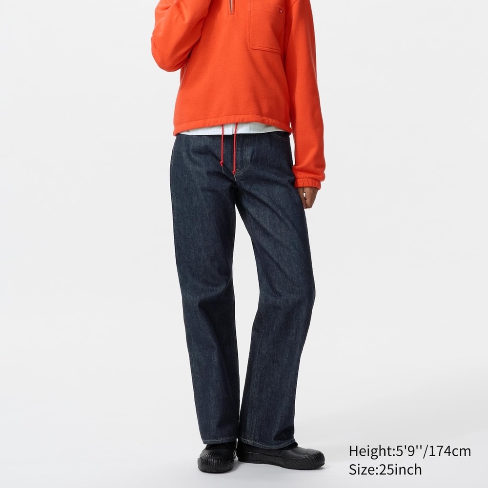 JW ANDERSON Navy Straight Jeans